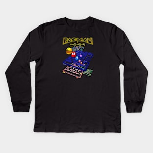 PacMan 3 DDD Kids Long Sleeve T-Shirt